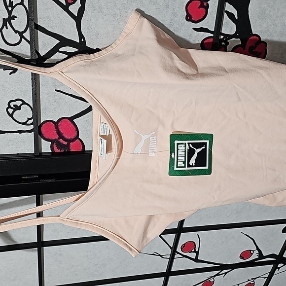 Puma Spaghetti String Logo Tank Top NWT - Picture 8 of 9